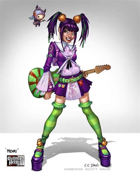 midori from guitar hero